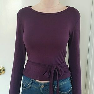 Garage purple wrap top